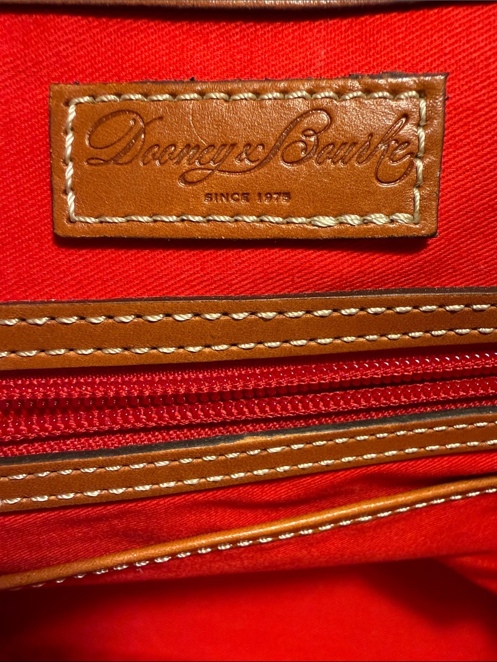 Dooney & Bourke Pebble Leather Zip Zip Satchel NWOT - Picture 6 of 8